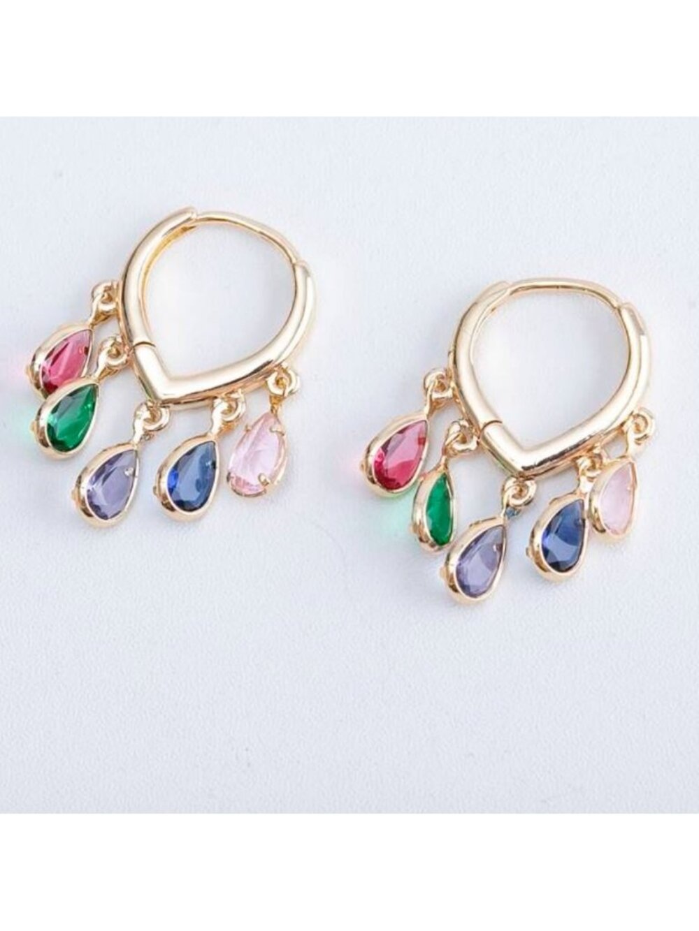Fashionable Gold hoop Earrings